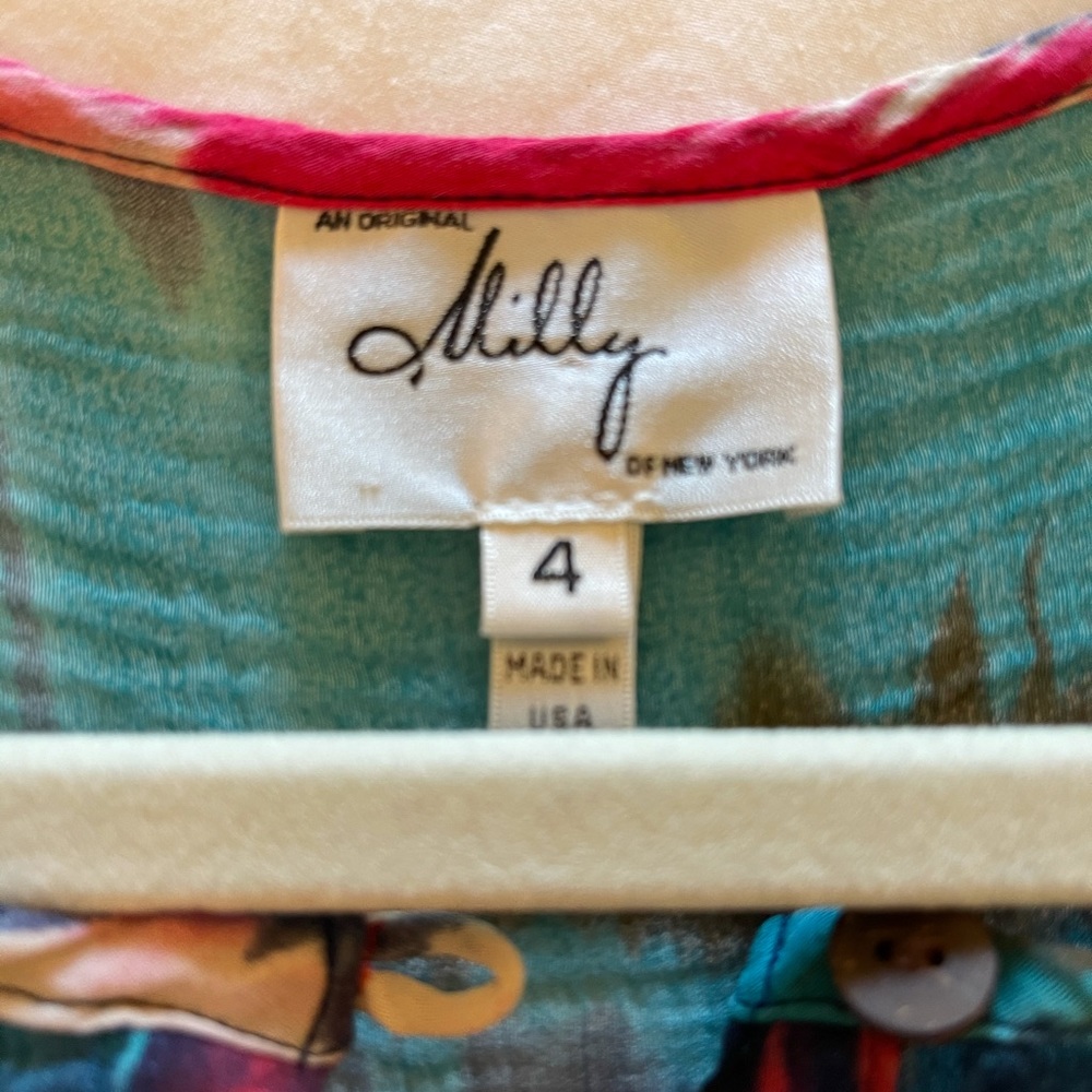 Milly multi-colored boho top